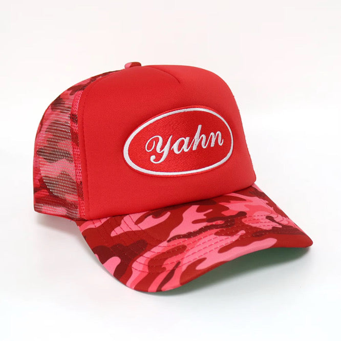 RED DOT CAMO HAT