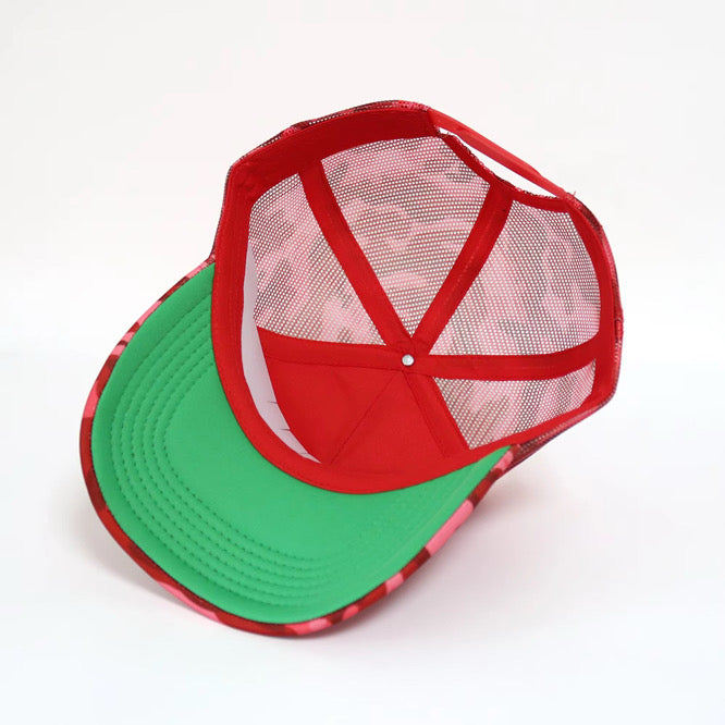 RED DOT CAMO HAT