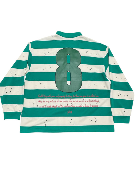 Green bean rugby shirt