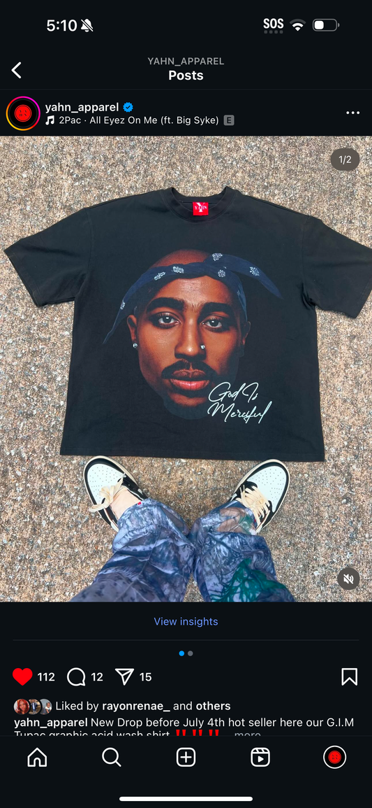 G.I.M Tupac shirt