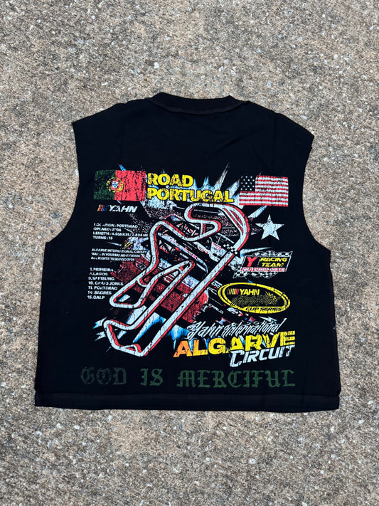 Yahn Road to Portugal Racing shirt