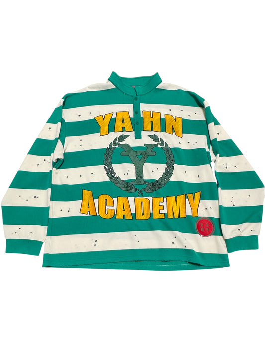 Green bean rugby shirt