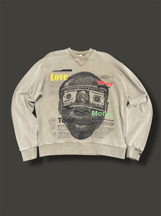 POP money vision crewneck
